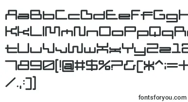  D3 Pipismw font